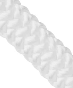 1 1/4 Inch Double Braid - White