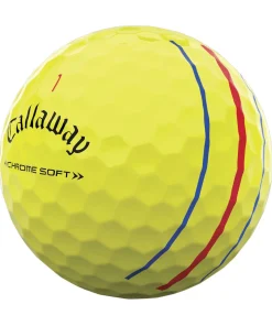 Callaway Chrome Soft Triple Track Yellow Mix