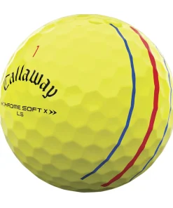 Callaway Chrome Soft X LS Triple Track Yellow