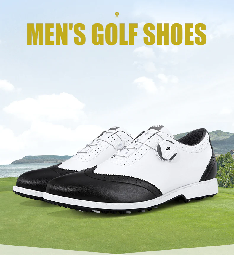 PGM XZ206 custom golf shoe men waterproof spike less golf shoes - Image 2