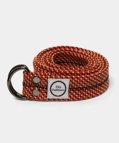 Upcycled Climbing Rope Belt with D-Ring