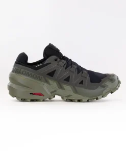 SALOMON SPEEDCROSS 6 GTX (Men's) - Black/Peat/Green