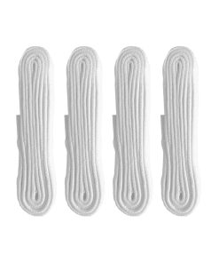 White 4 Pack Replacement Laces for Nike Golf Shoes 100cm (Flat)