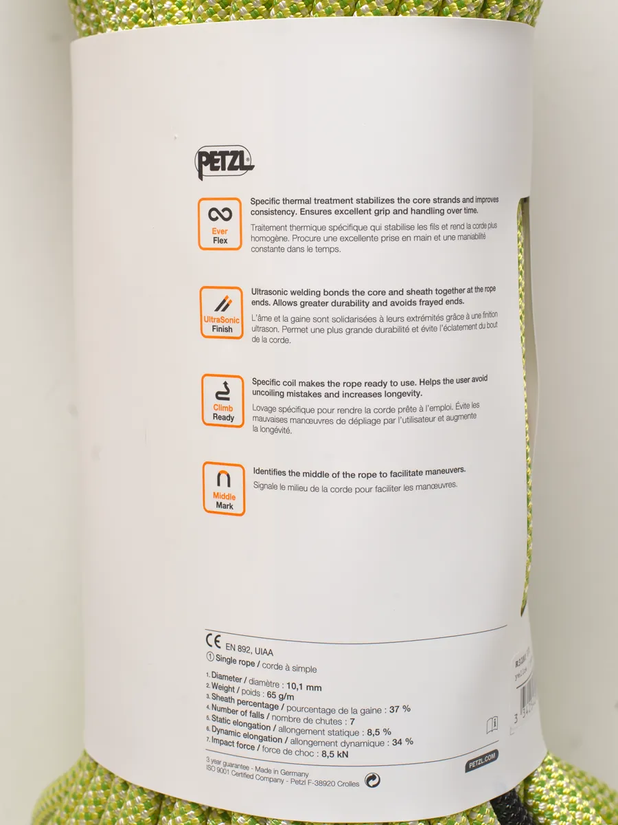 Petzl MAMBO 10.1mm Climbing Rope - Image 2