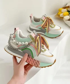 Colorful Women's Golf Shoes for Outdoor Fitness