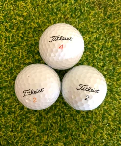12 assorted Titleist golf balls